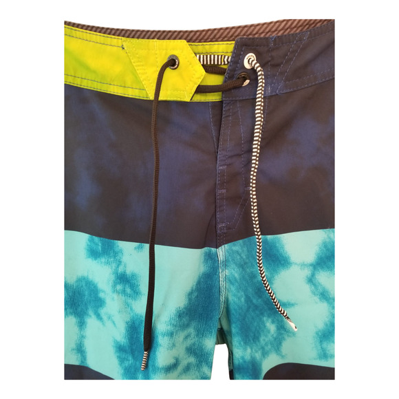 Volcom Mod-Tech Swim Multicolor Shorts Men's Size 34 Inseam‎ 9 in - Picture 3 of 8